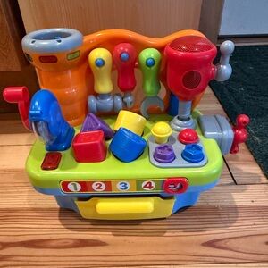 Colorful Kids Tool Bench Toy